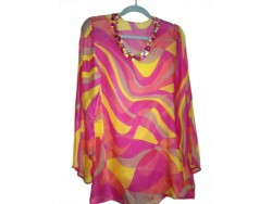 Handmade Chiffon Tunic "Sunshine"...ON SALE!